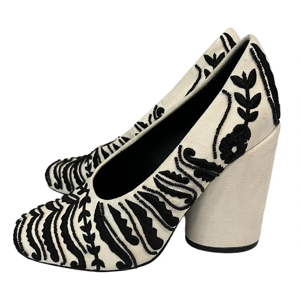 Tory Burch Lucia Embellished Pumps